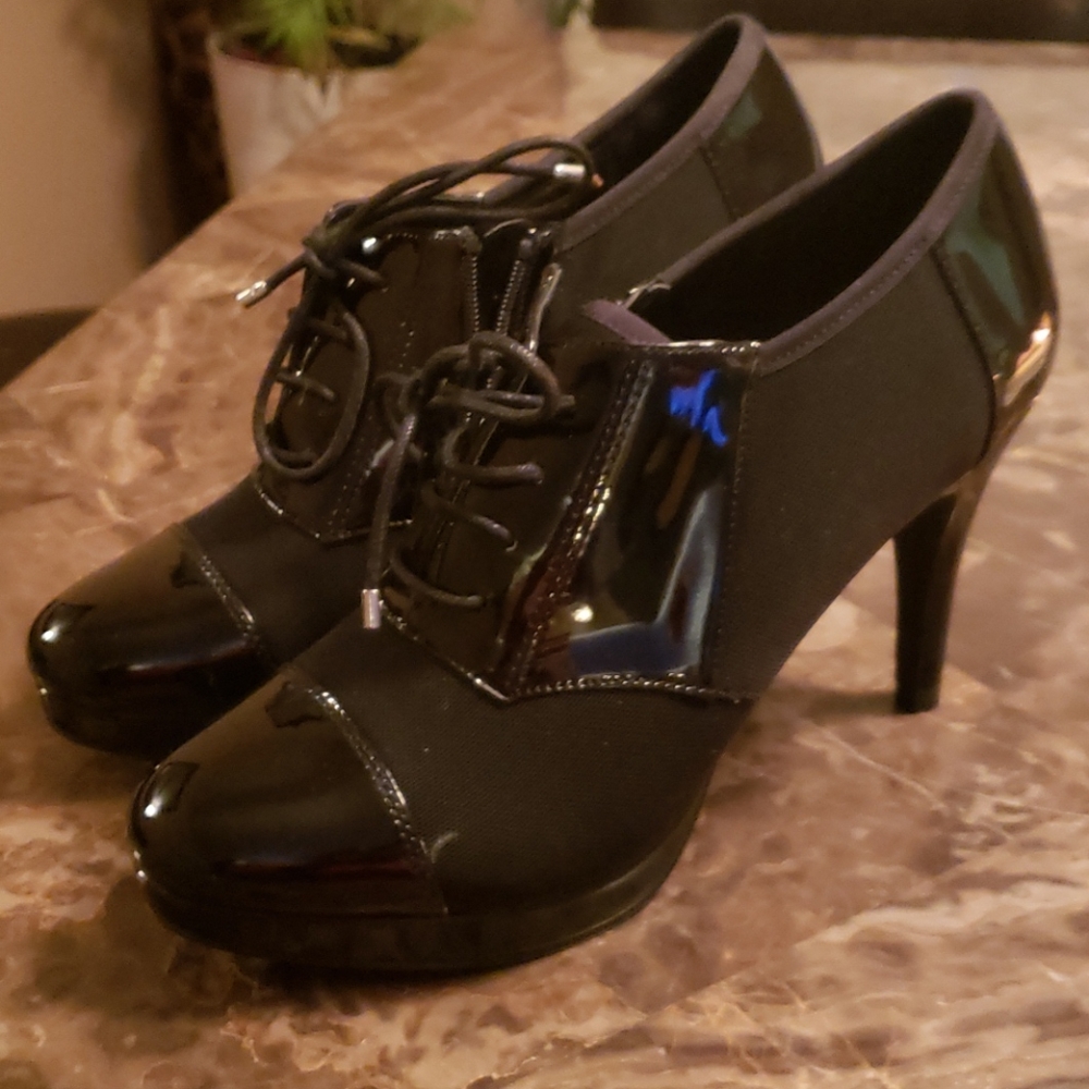 Black high heels